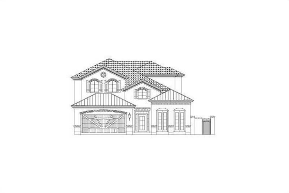 Main image for house plan # 15795