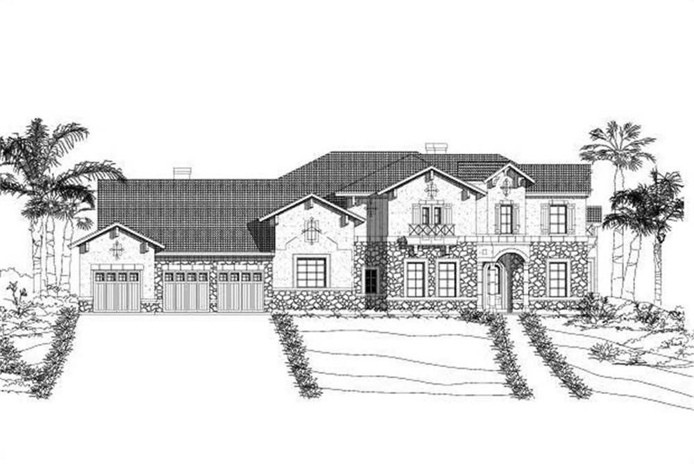 Main image for house plan # 15599