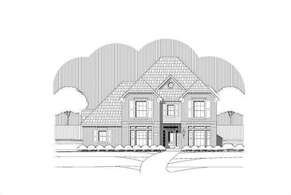 Main image for house plan # 15538
