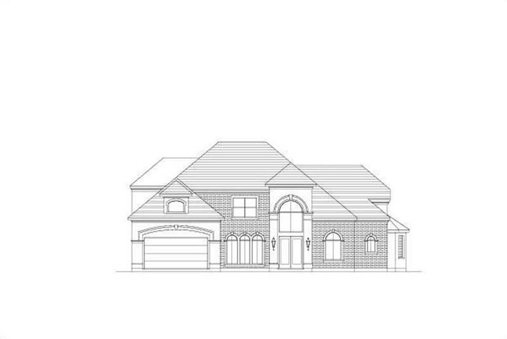 Main image for house plan # 19708