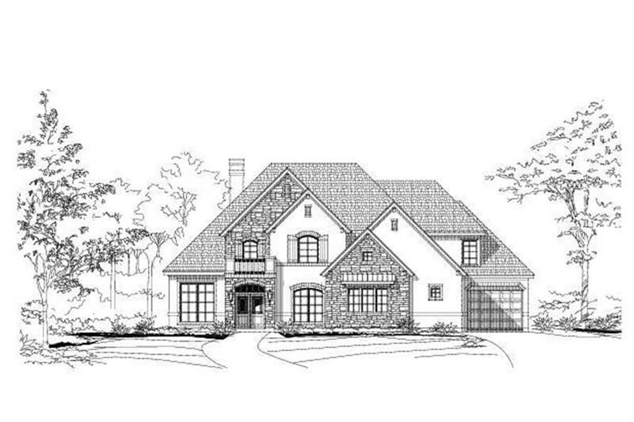 Main image for house plan # 15833