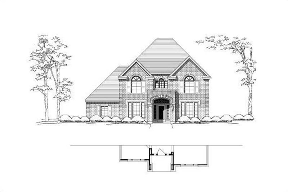 Main image for house plan # 19699