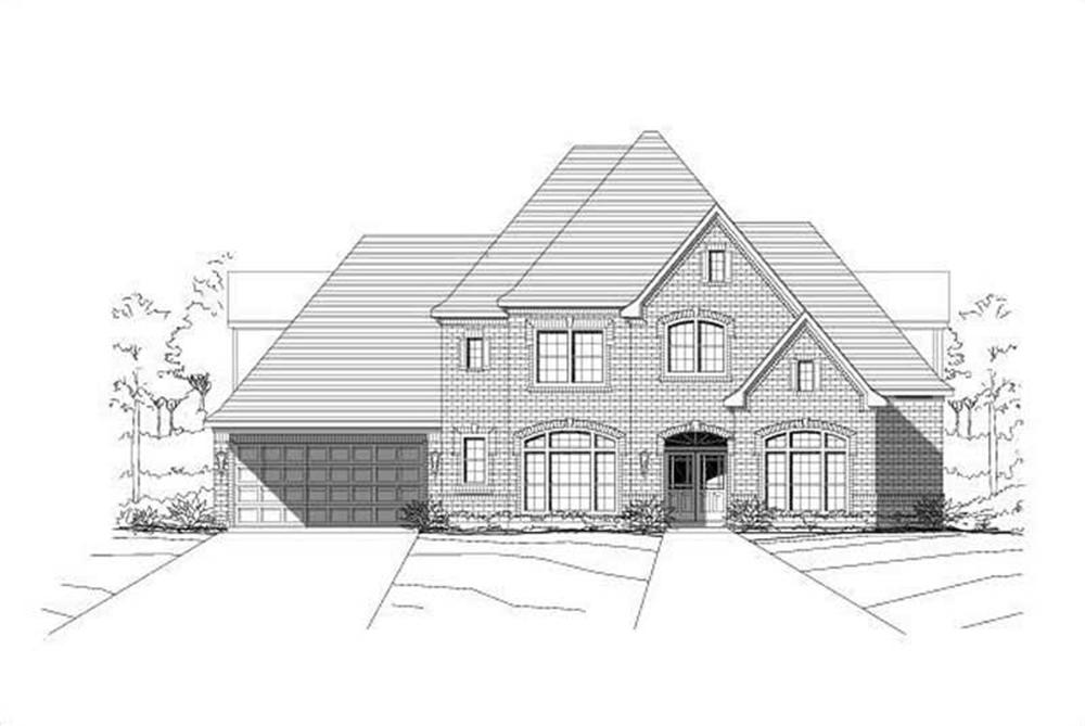 Main image for house plan # 15457