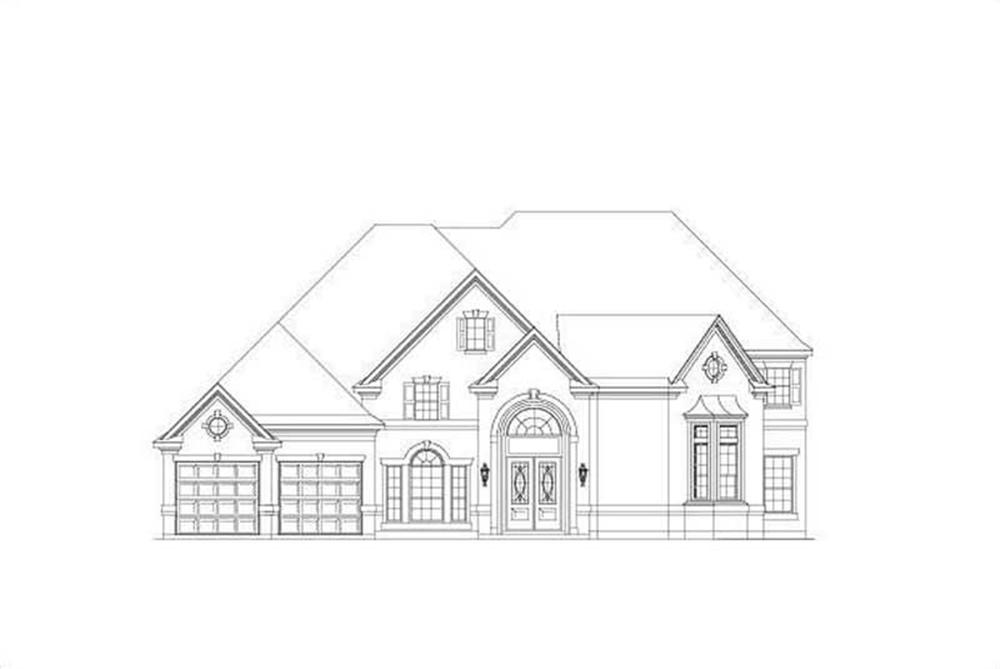 Main image for house plan # 15643