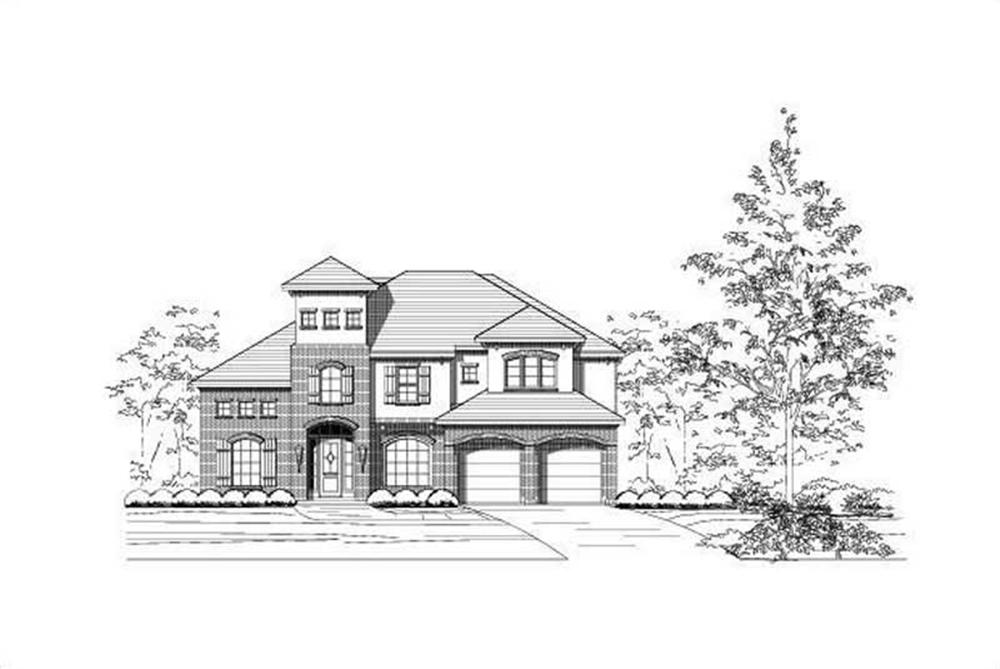 Main image for house plan # 15651
