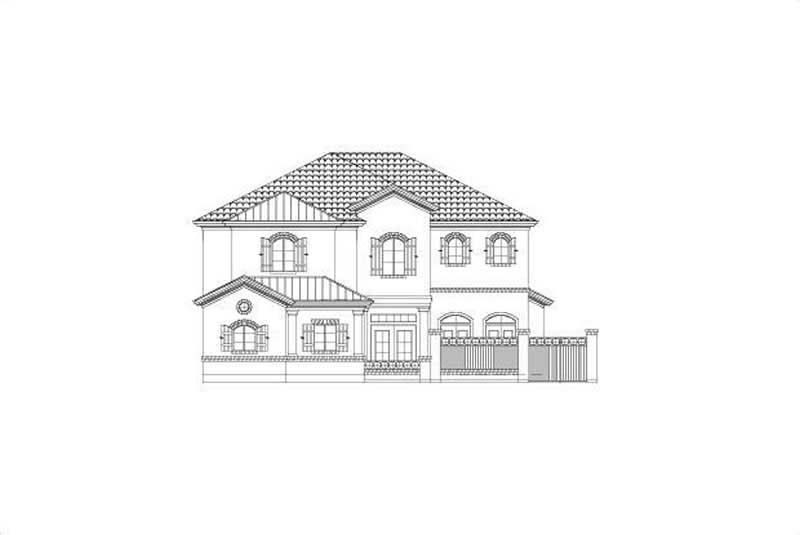 Main image for house plan # 15804