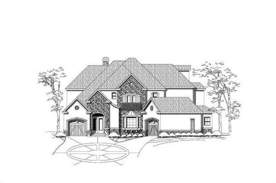 Main image for house plan # 19722