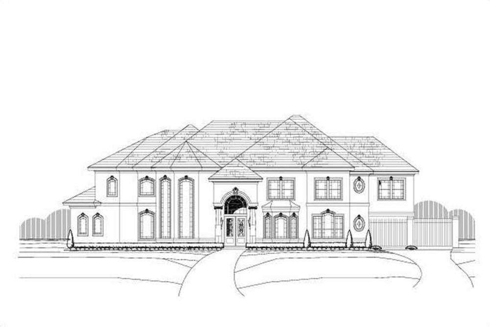 Main image for luxury house plans # 19736