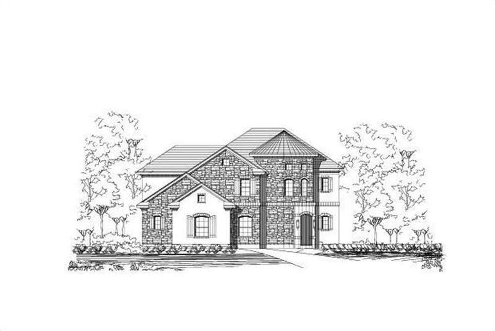Main image for house plan # 15410