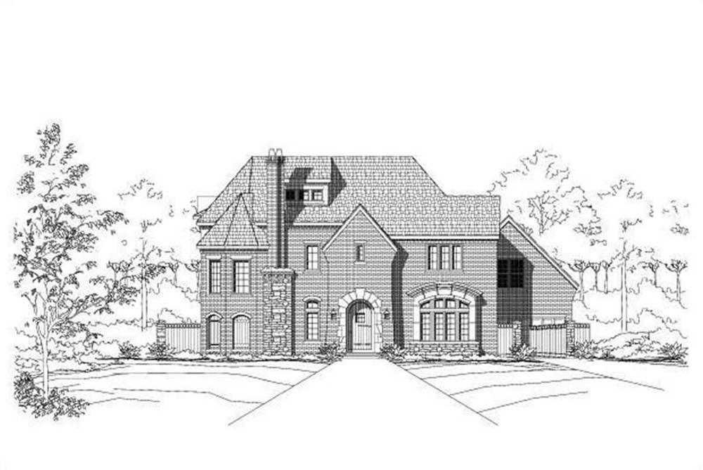 Main image for luxury house plan # 19545