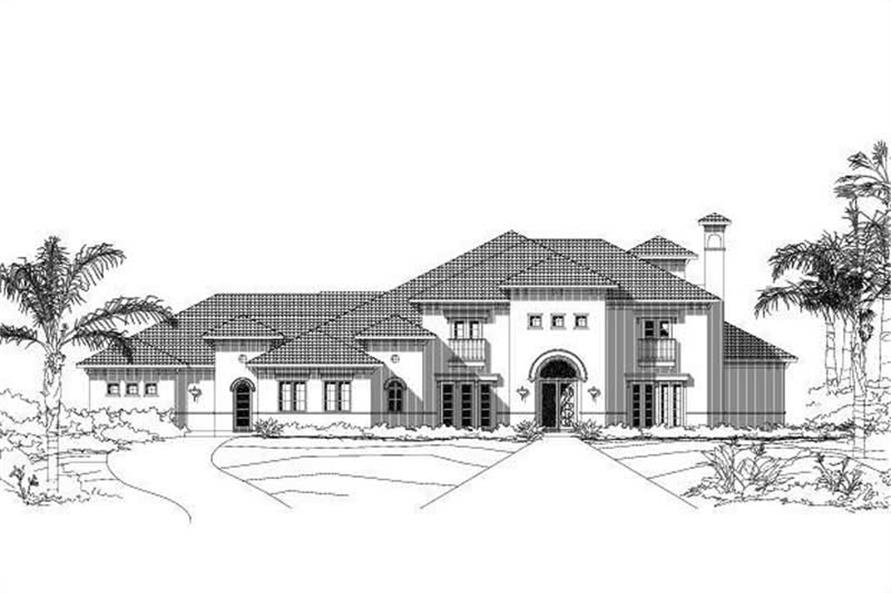 Main image for house plan # 15385