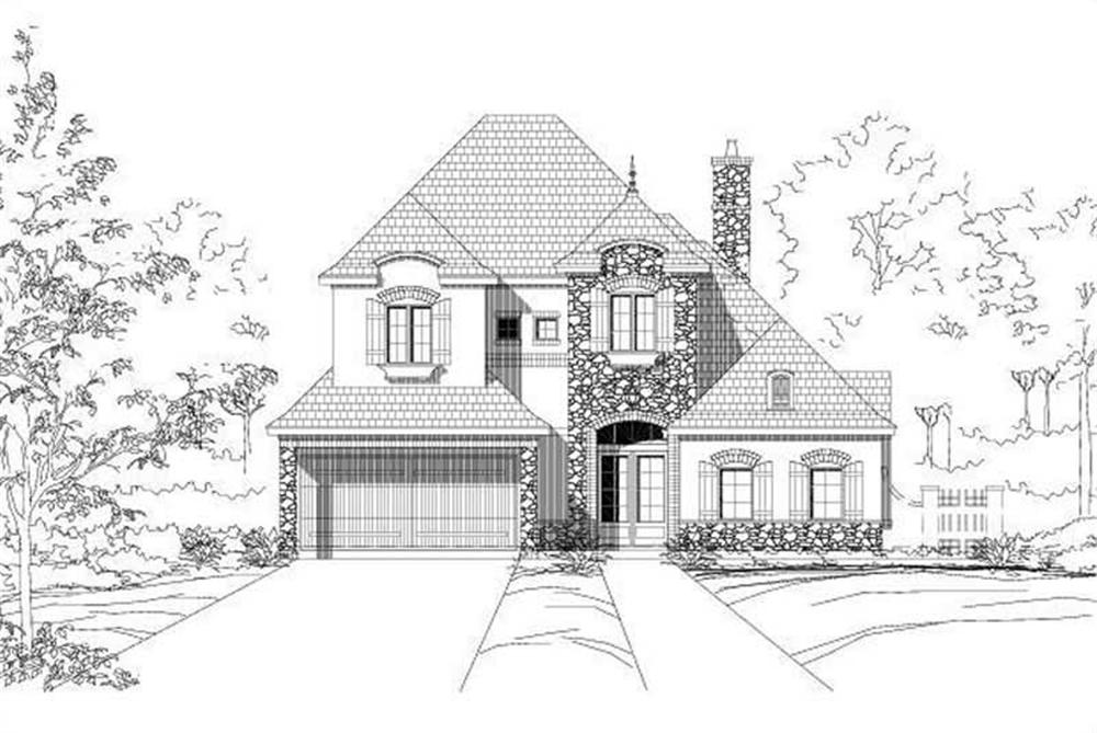 Main image for house plan # 15182