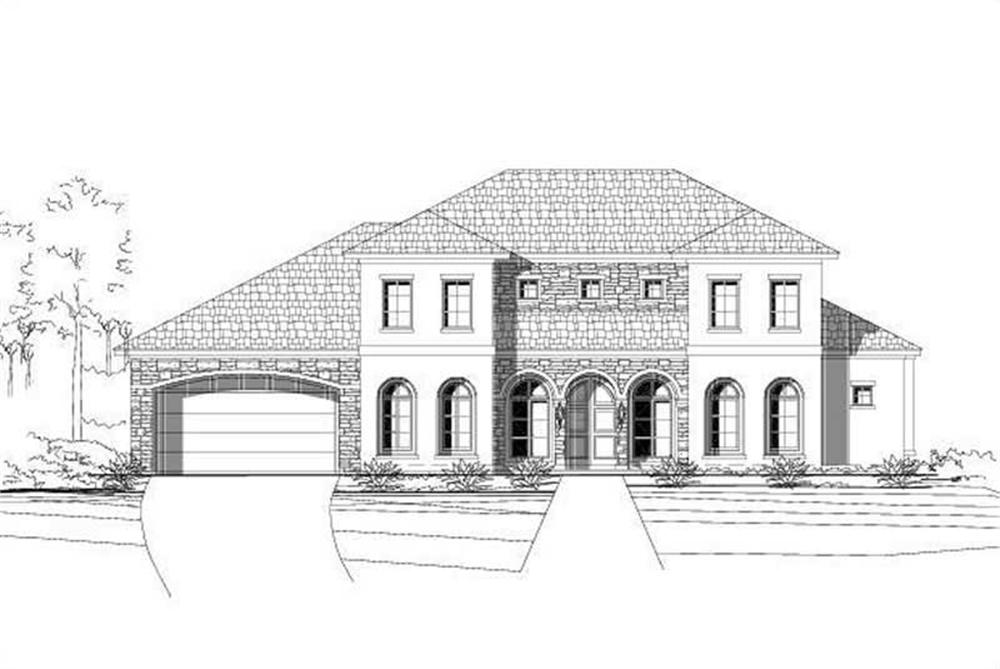 Main image for house plan # 15498