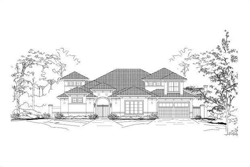 Main image for house plan # 15494