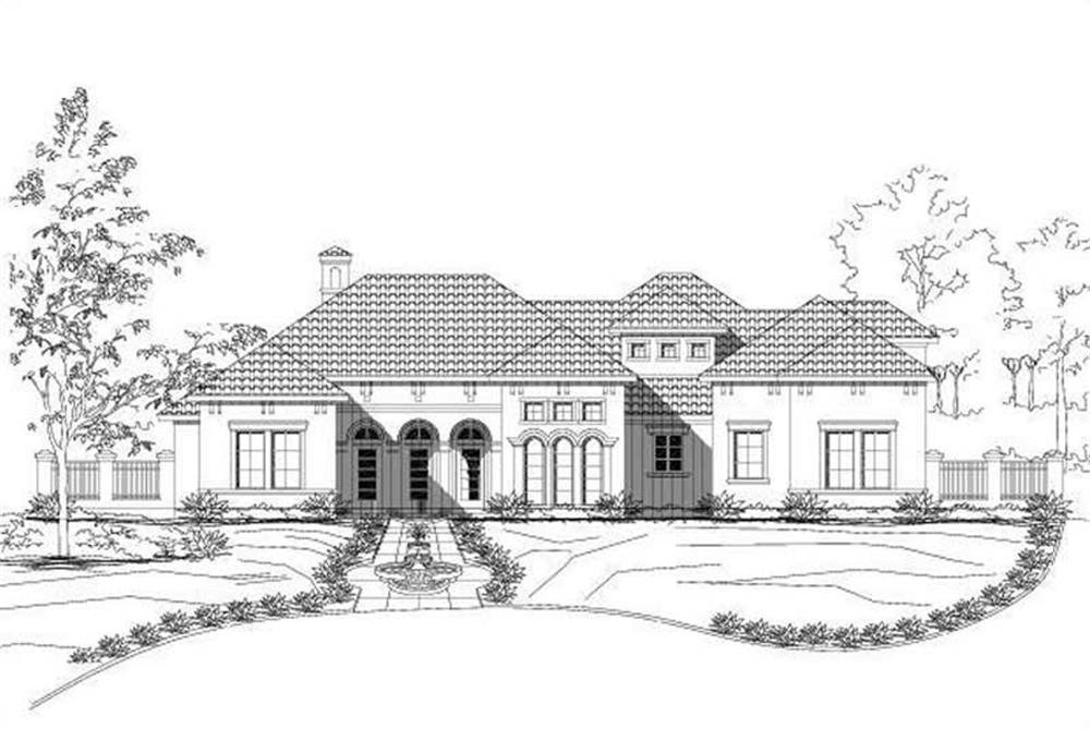 Main image for house plan # 15482