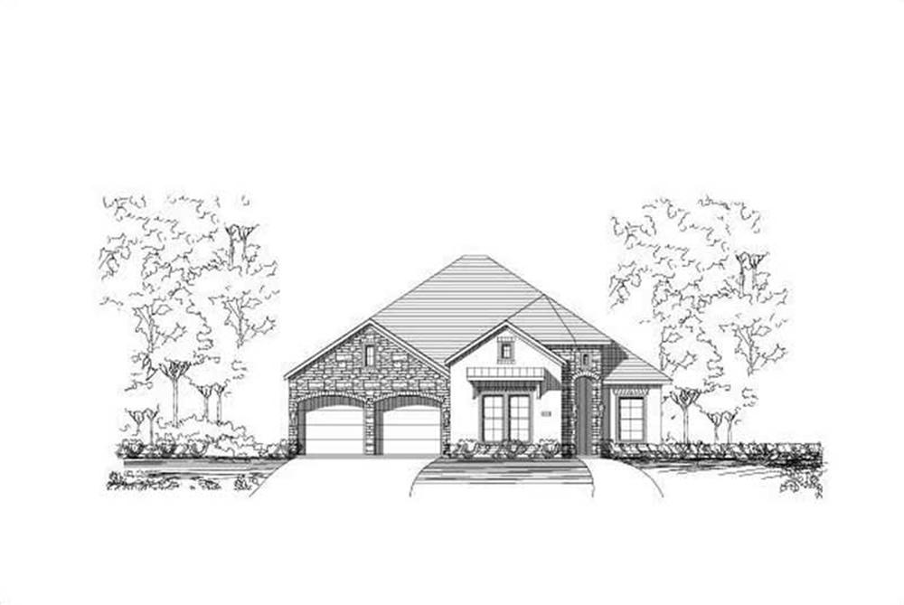 Main image for house plan # 15412