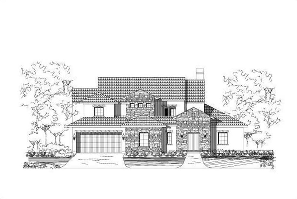 Main image for house plan # 15413