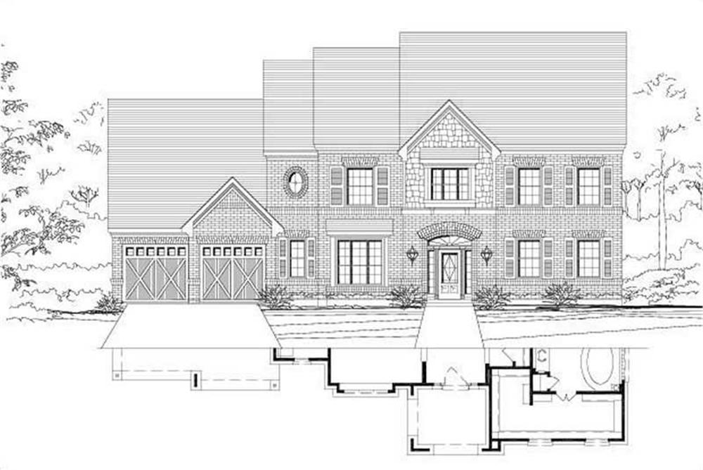 Main image for house plan # 15454
