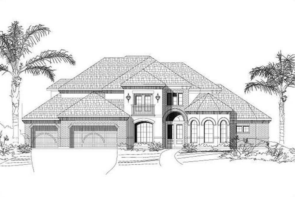 Main image for house plan # 15949