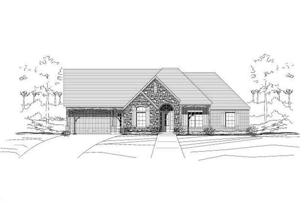Main image for house plan # 15951
