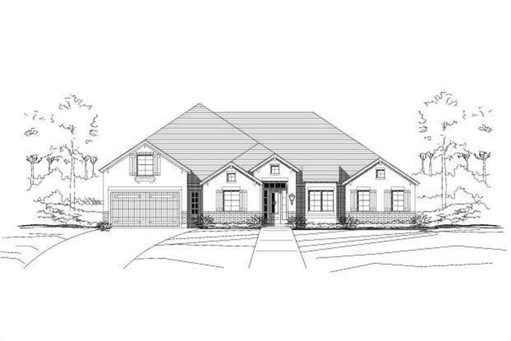 Main image for house plan # 15952