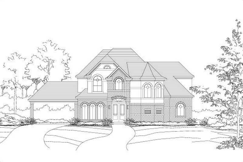 Main image for house plan # 15558
