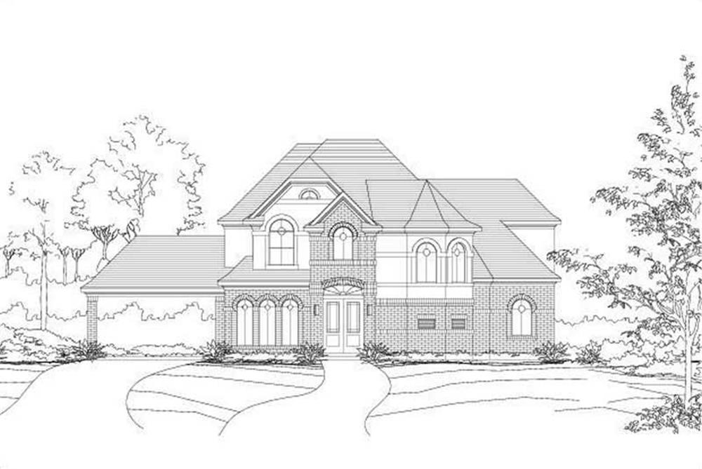 Main image for house plan # 15558