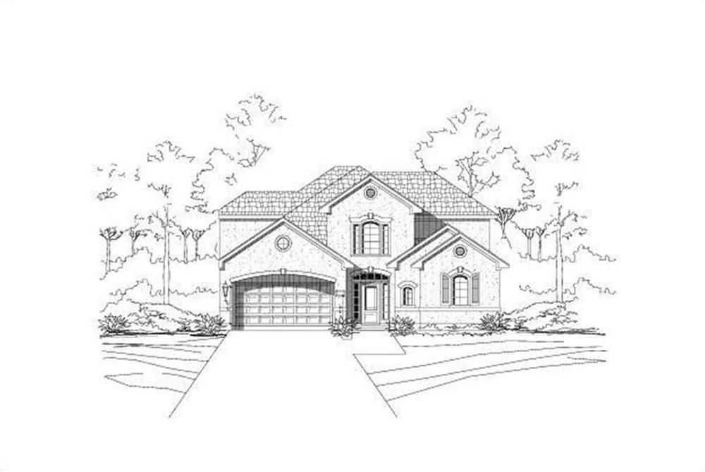 Main image for house plan # 15953