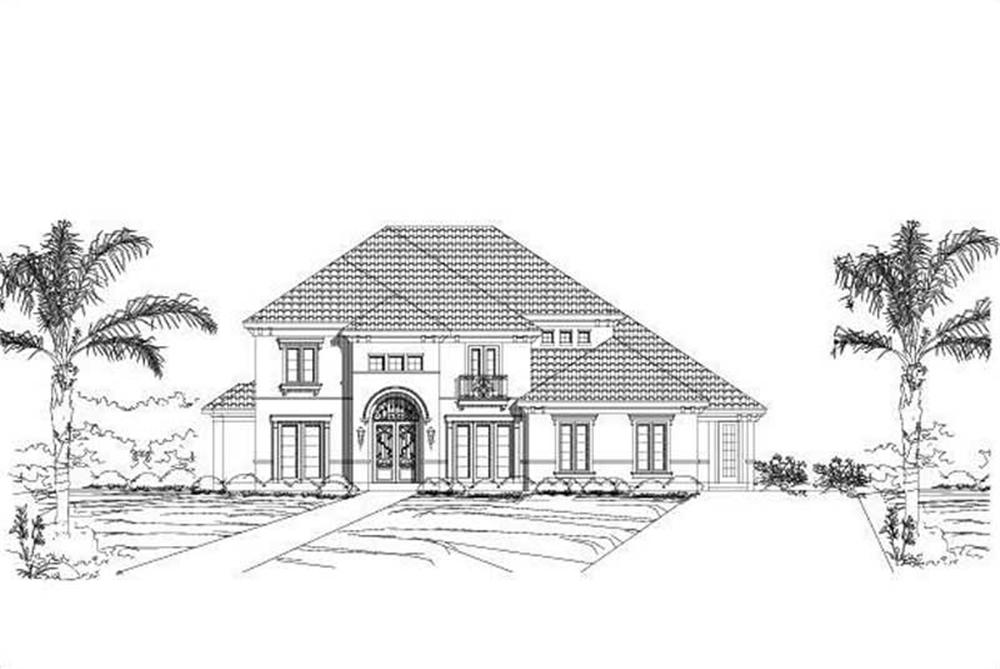 Main image for house plan # 15562