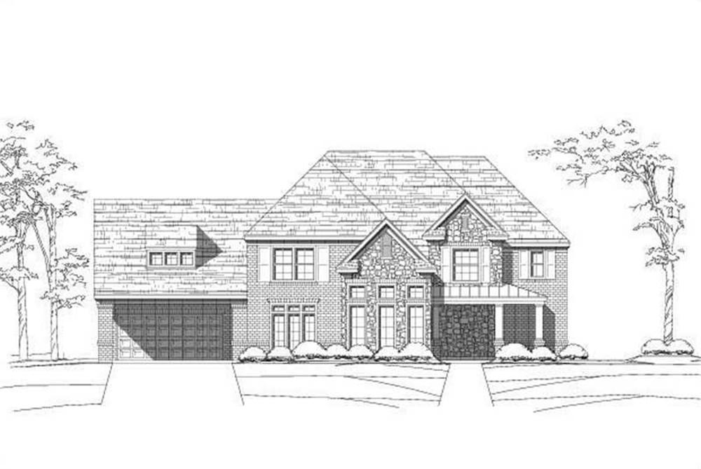 Main image for house plan # 15975