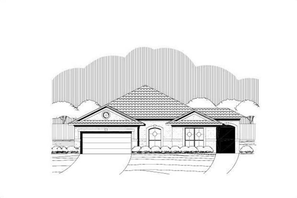 Main image for house plan # 19709