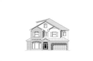 3-Bedroom, 3618 Sq Ft Tuscan Home Plan - 156-2329 - Main Exterior