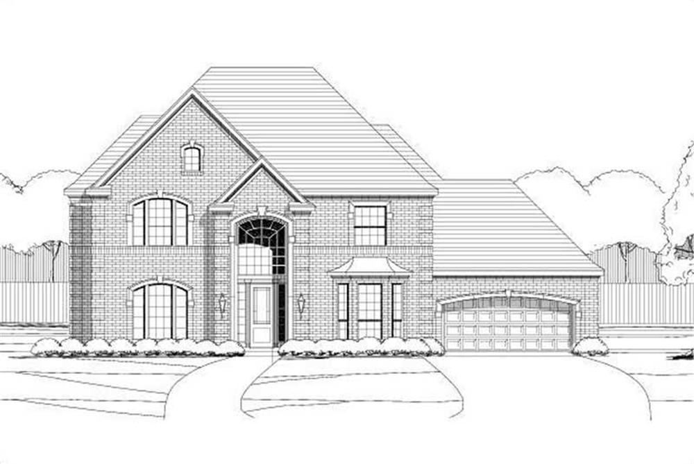 Main image for house plan # 15161