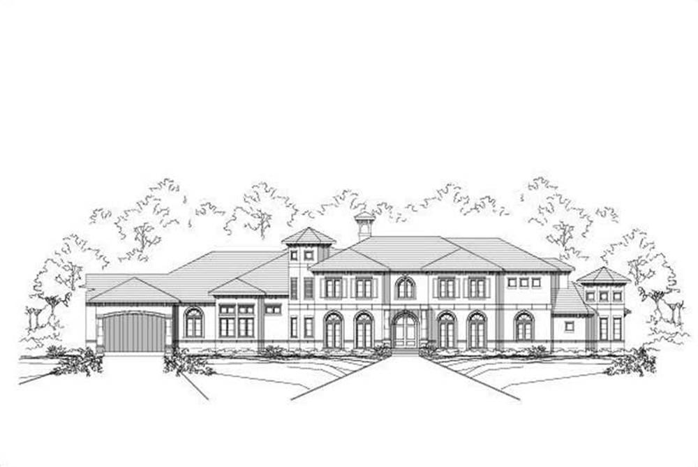 Main image for luxury house plans # 19741