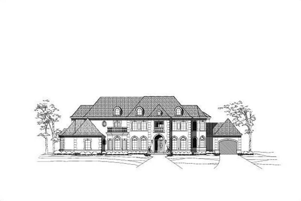 Main image for luxury house plans # 19733