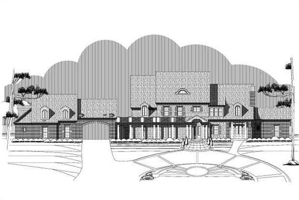 Main image for house plan # 19729