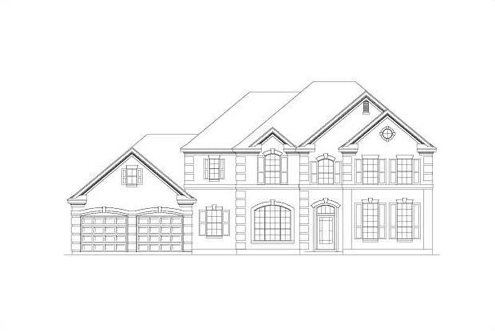 Main image for house plan # 15152