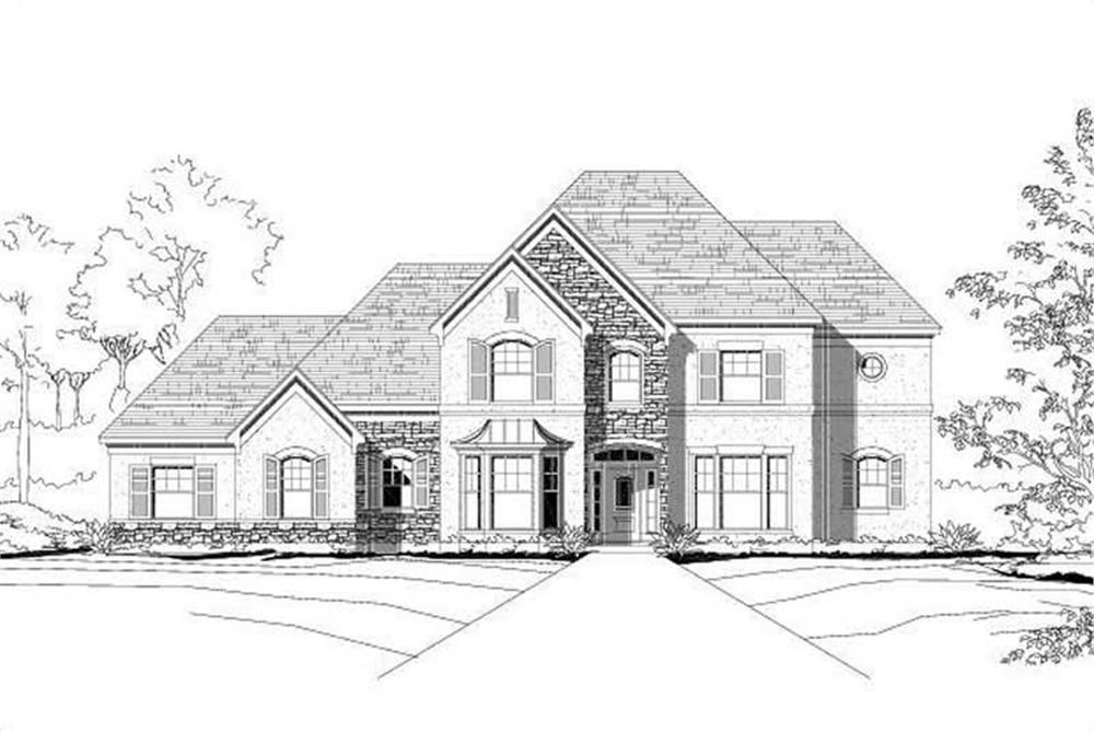 Main image for house plan # 19732