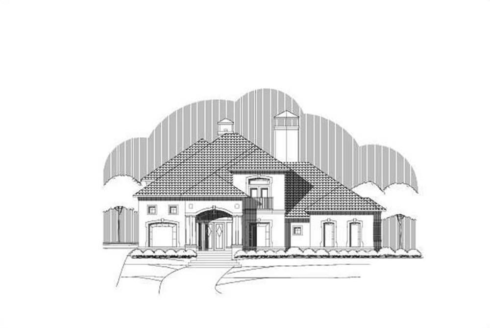 Main image for luxury house plans # 19740