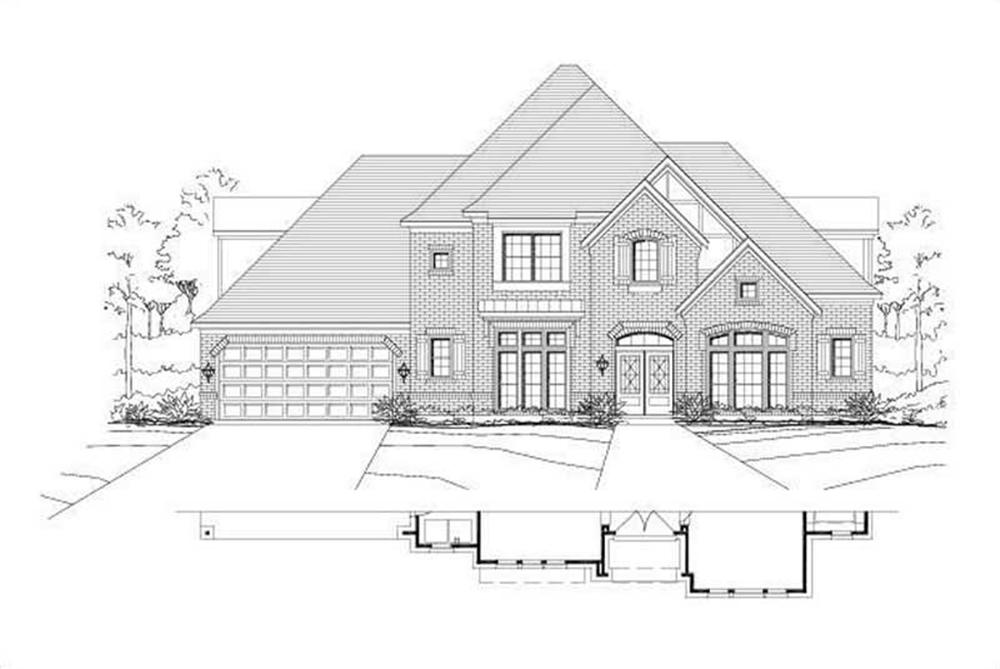 Main image for house plan # 15462