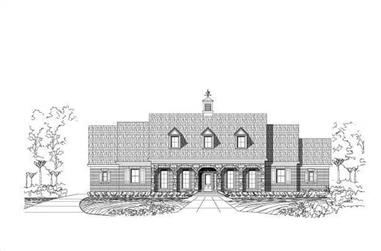 3-Bedroom, 3007 Sq Ft Country Home Plan - 156-2362 - Main Exterior