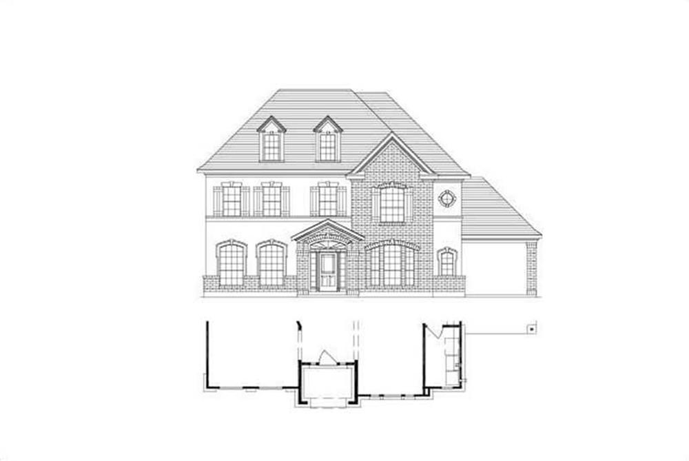 Main image for house plan # 15206