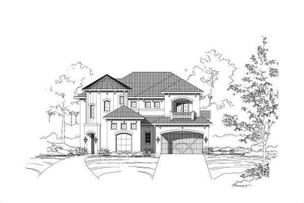 Main image for house plan # 15025