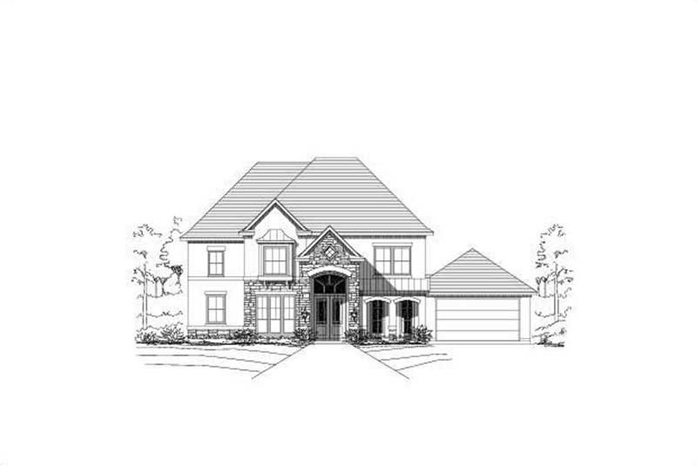 Main image for house plan # 15158