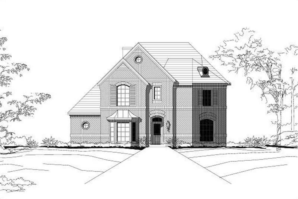 Main image for house plan # 15177