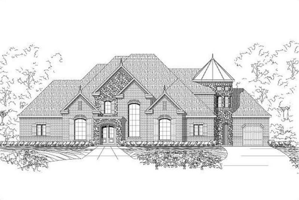 Main image for house plan # 15016