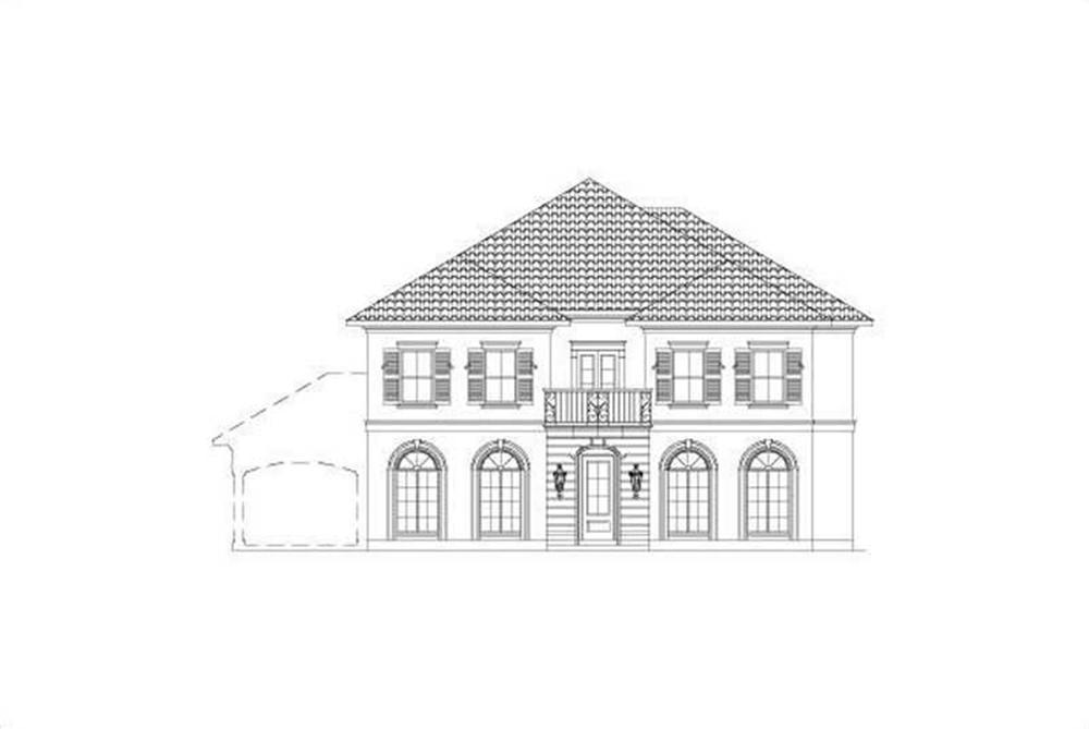 Main image for house plan # 15741