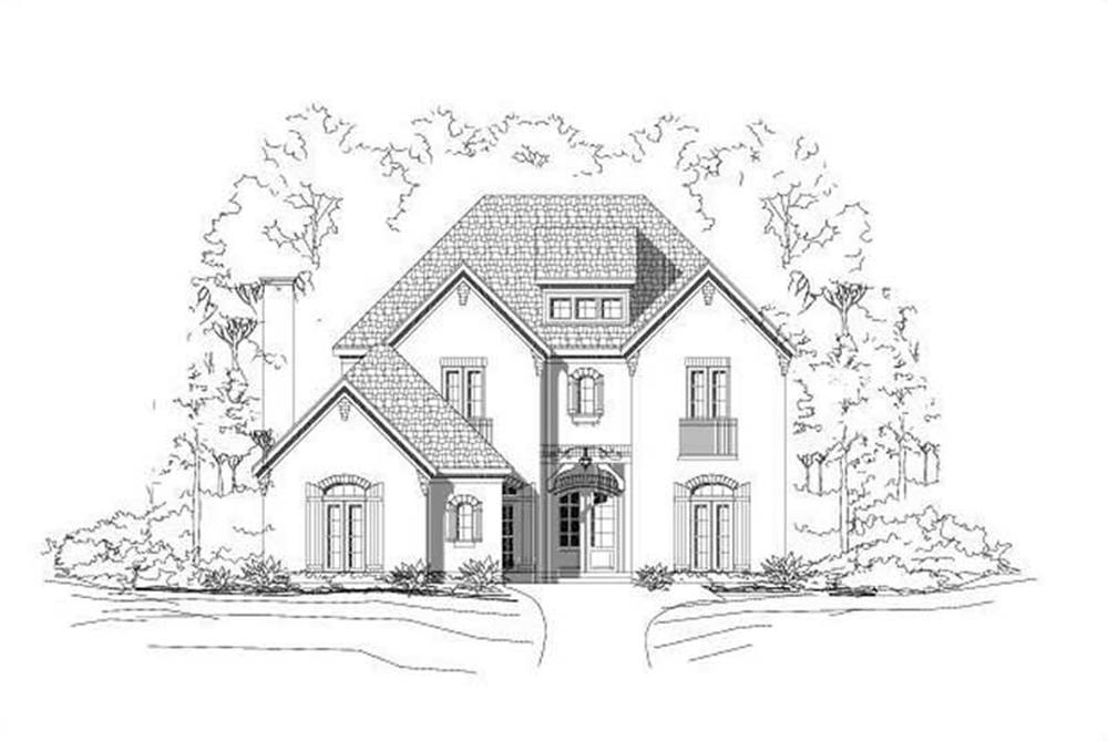 Main image for house plan # 15384
