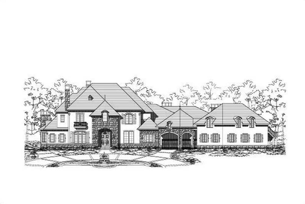 Main image for house plan # 15763