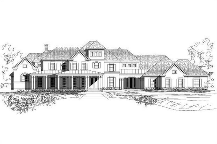 Main image for house plan # 15235